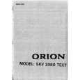 ORION SKV2080 Service Manual