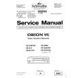 ORION VR3096 Service Manual