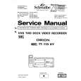 ORION TT119HY Service Manual