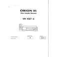 ORION VH996DK Service Manual