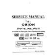 ORION DVDVR-2963SI Service Manual