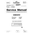 ORION VR2957 Service Manual