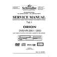ORION DVD-2953 Service Manual