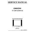 ORION TV-29074SI Service Manual