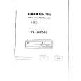 ORION VH1070RC Service Manual