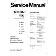 ORION VH3 Service Manual